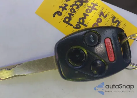 2006 Honda Accord 2.4 Vp из США, поврежденный, VIN JHMCM56186C010702